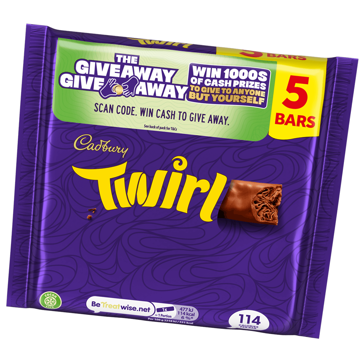 Cadbury Twirl bars