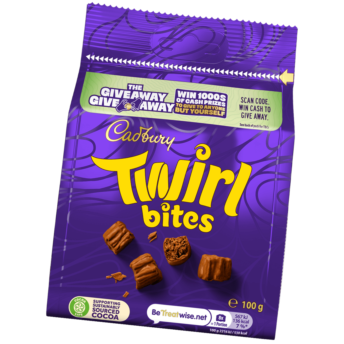 Cadbury Twirl Bites