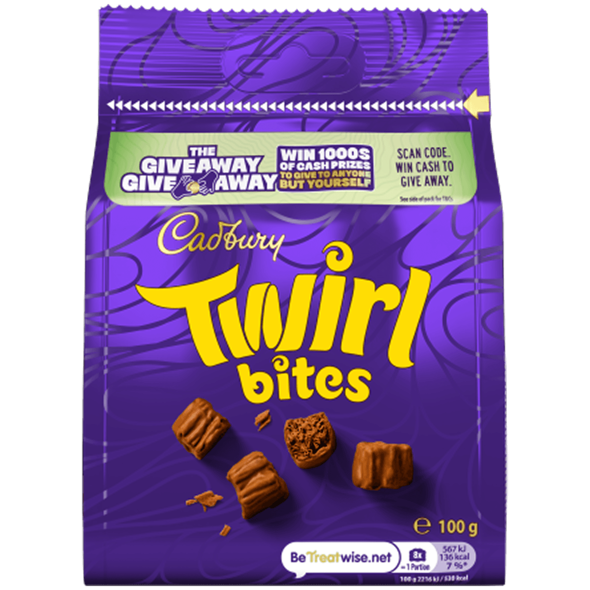 Cadbury Twirl Bites