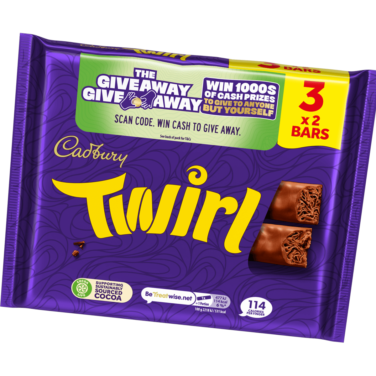 Cadbury Twirl bar