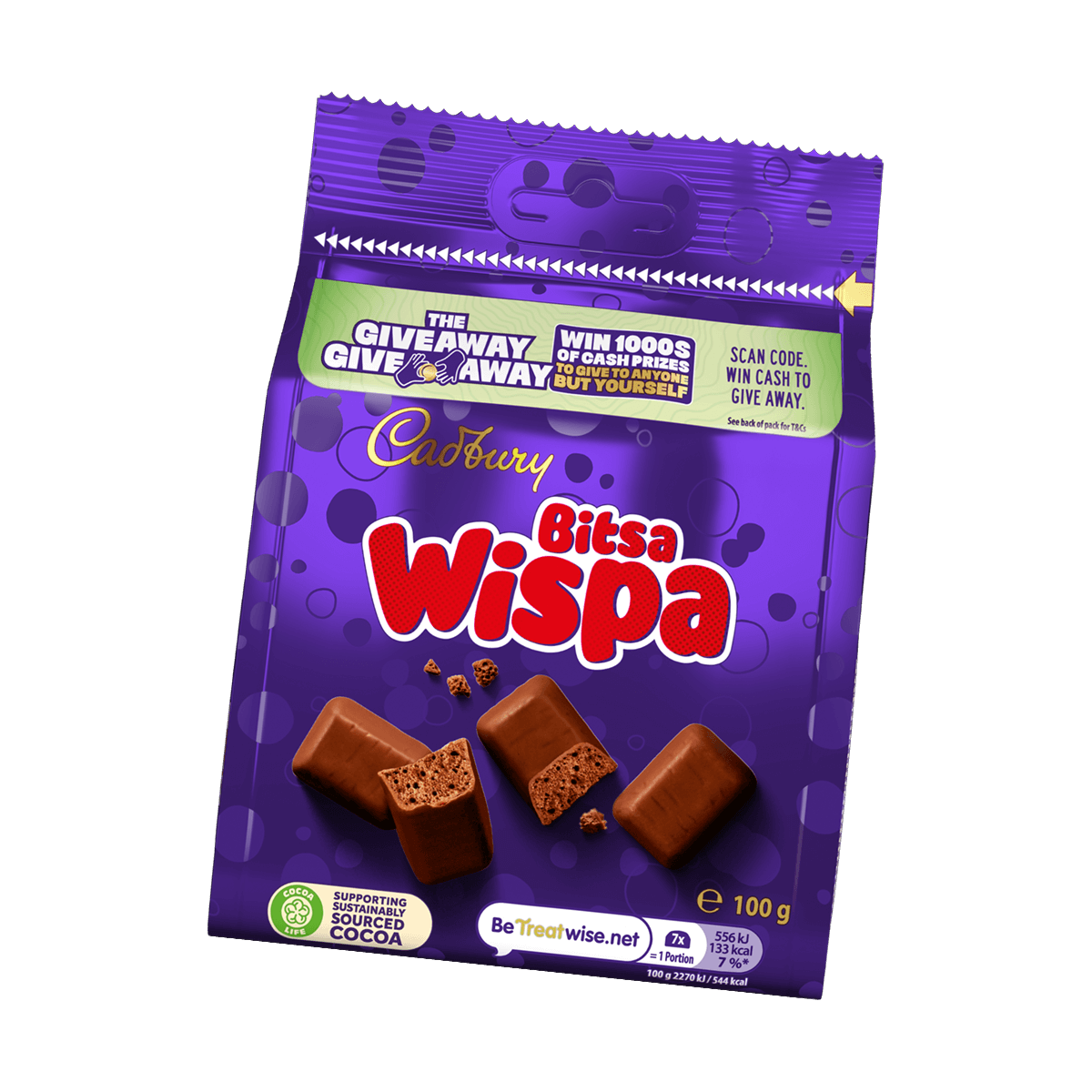 Cadbury Wispa Bites
