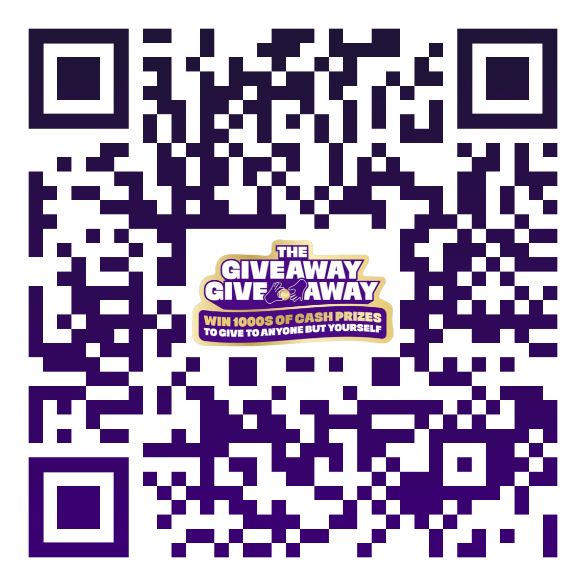 Scan the QR code on the pack to enter